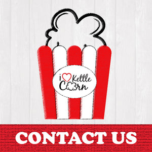 Contact i heart kettle corn for your next event